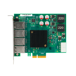 PoE图像采集卡
PCIE-3504PoE采用Intel® I350千兆以太网控制芯片。这是一个服务器等级的千兆以太网控制芯片，这个芯片有很多先进的功能，比如校验和卸载、分段卸载以及智能中断生成/节流等，这些功能可以显著提升网络性能同时降低CPU占用。不仅如此，它的单总线多网口拓普结构大大降低了硬件资源占用，大大提升了在插入多片网卡时主板的兼容性。PCIE-3504PoE是一片服务器等级的千兆以太网控制器与802.at网络供电(PoE+)功能结合到一起的产品。PCIE-3504PoE实做出了802.3at-2009标准，每个网口可提供25.5W供电。
